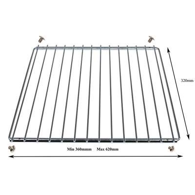 First4Spares ausziehbar Ofen Herd Regal Rack, 360 mm-600 mm , 2er Pack