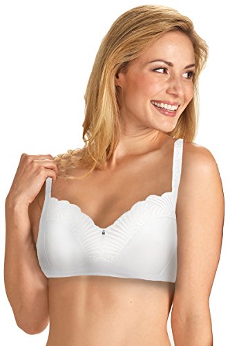 Preisvergleich Produktbild Naturana Damen 5557 Bügelloser BH, weiß, 85D