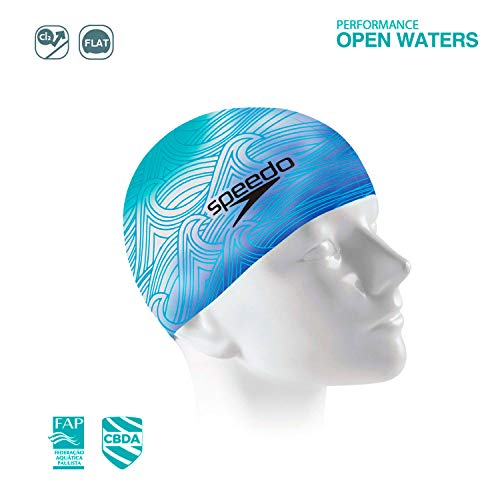 Speedo Touca Speerit, U, Azul