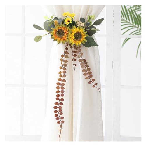 Clips soporte cortinas decorativas y correas de flores artificiales 5