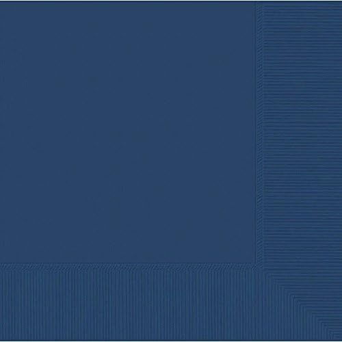 Navy Blue 2-Ply Luncheon Napkins | Pack of 50 | Party Supply