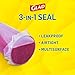 Glad Plastic Food Wrap Variety Pack - Press'N Seal 70 Square Foot, Freeze'N Seal 150 Square Foot, Cling'N Seal 200 Sq. Ft. Roll (Pack of 3) (Packaging May Vary)
