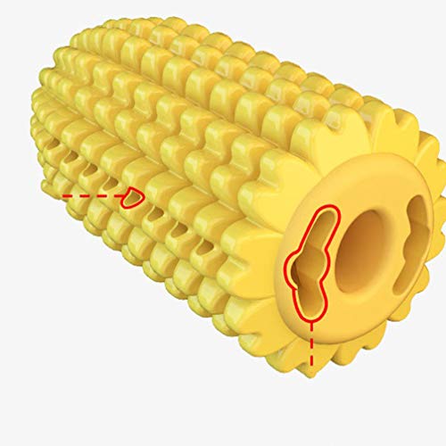 POPETPOP bastão molar para cachorro com contas de massagem brinquedo para mastigar animais de estima