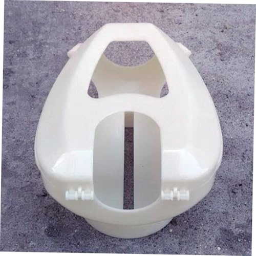 Soporte fijo para palomas con 6 retenedores de comedero 6