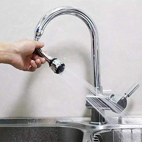 Filtre à eau de carbone pour robinet extensible et flexible à 360 degrés