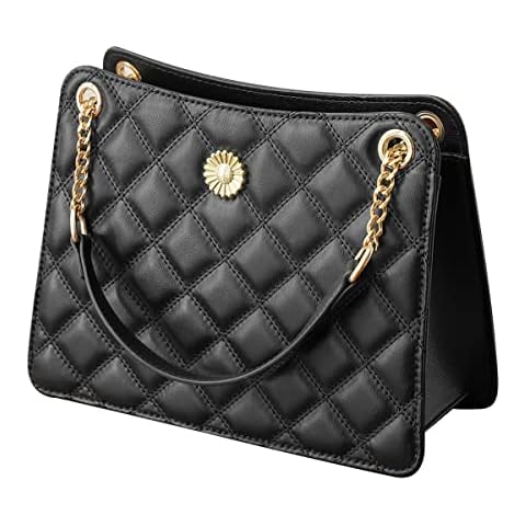 Women's Small Shoulder Bag, Leather Mini Crossody Bags for Women, Small Crossbody Phone Clutch Purse, 06 Black Cover
