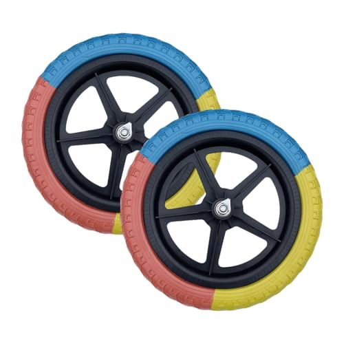 JISADER 2PCS Kinder Laufrad Ersatzrad 12 Zoll, Kinderbike Ersatzrad,...