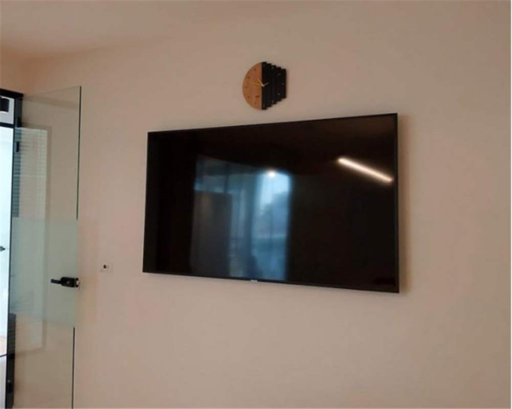 Relojes de Pared Estilo Industrial Abstracto Reloj de Madera silencioso para la Oficina en casa Sala de Estar Dormitorio Decoración 30 CM