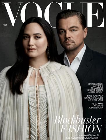 Vogue Uk Magazine October 2023 Leonardo Di Caprio Lik Gladstone Lead The Season