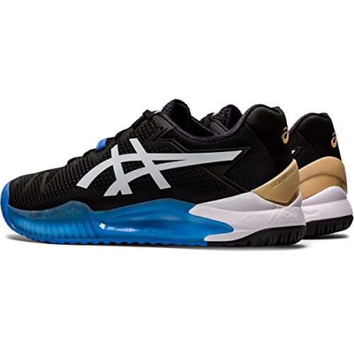 Tennisschuhe für Herren Asics Gel-Resolution 8 in Schwarz/Weiß