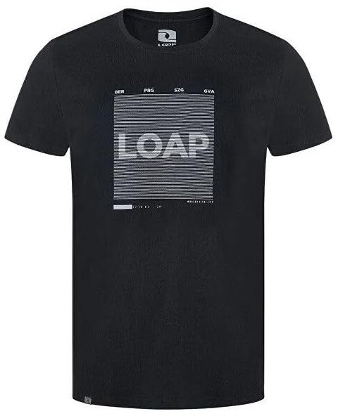 T-shirt pour hommes LOAP Berto M respirant à manches courtes pour le sport et loisirs
