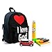 I Love God Cute Backpack Small Daily Daypack Travel Shoulder Bag with Adjustable Strap Graphic Print