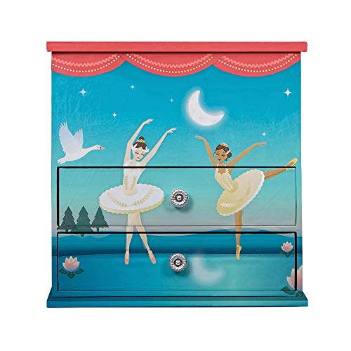 Boîte à bijoux musicale pour ranger les colliers de fille - 7