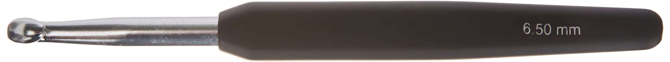 KnitPro Crochet Hook: Silver Aluminium: 15cm x 6.50mm