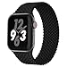 Silicone Solo Loop Bands Compatible with Apple Watch Band 38mm 40mm 41mm 42mm 44mm 45mm 49mm, Stretchy Silicone Braided Elastic Sport Strap Compatible for iWatch Series 8/7/6/5/4/3/2/1/SE Ultra
