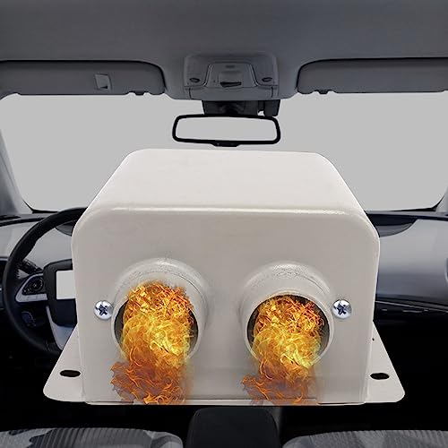 Aquecedor de ventilador de carro, aquecedor de descongelador de janela de carro de 800 W - Aquecedor