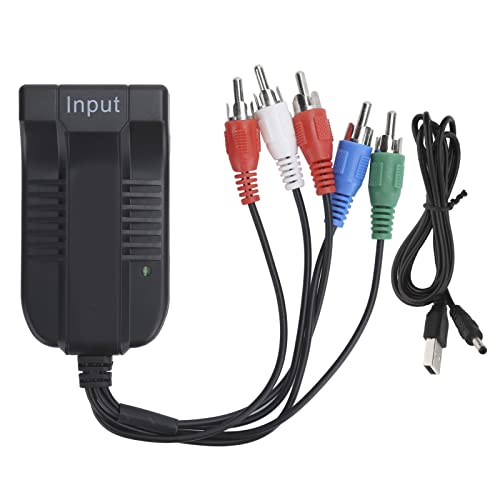 Convertidor YPBPR a HDMI adaptador compacto de vídeo 1080p para TV Box y DVD 6