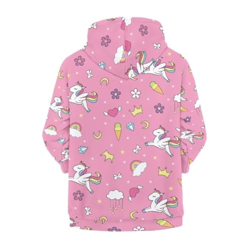 Animal Pattern Boys Girls Zip Up Hoodies Long Sleeve Sweatshirt with Pockets2