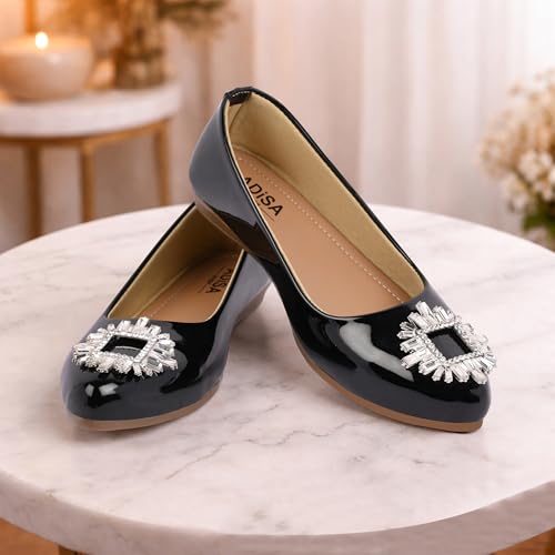 Image of ADISA WEAR Women Girls Slip On Ballet Flats (WS1008)