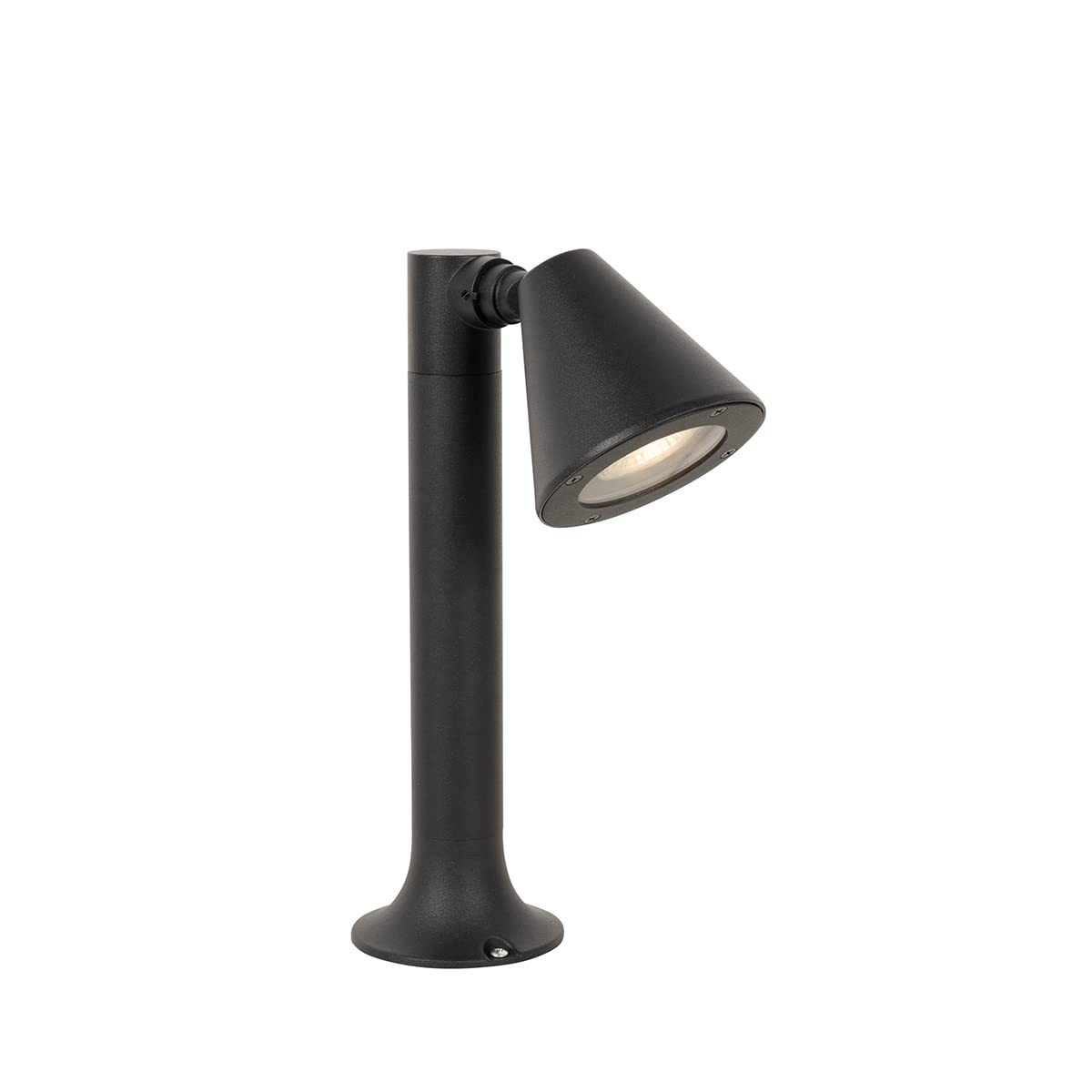 QAZQA ciara - Lampe sur pied extérieur - 1 lumière - L 10 cm - Brun rouille - Moderne