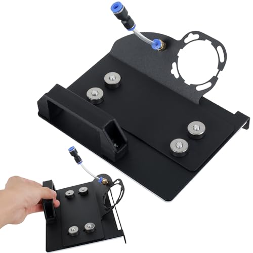 LYDODOKA Angle Grinder Stand for Tile 45° Chamfer Cutting, Tile Cutter Tool 45 Degree Ceramic Tile Chamfer, Angle Grinder Holder Tile Tools, Cutting Bracket for 100-Type Angle Grinders, Black