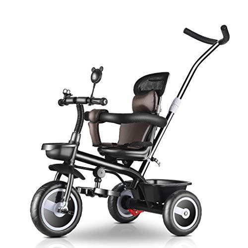 Read About NBgy Tricycle, Children's Multi-Function 3-in-1 Tricycle Adjustable Seat, 1-6 Year Old Ba...