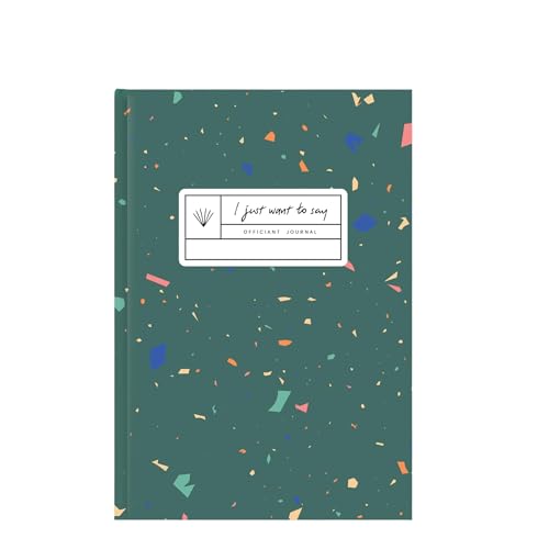 Wedding Officiant Journal: Ceremony Writing Guide with Prompts, Templates, Keepsake Memory Pages, and Tools for Personalized AI-Free Ceremonies