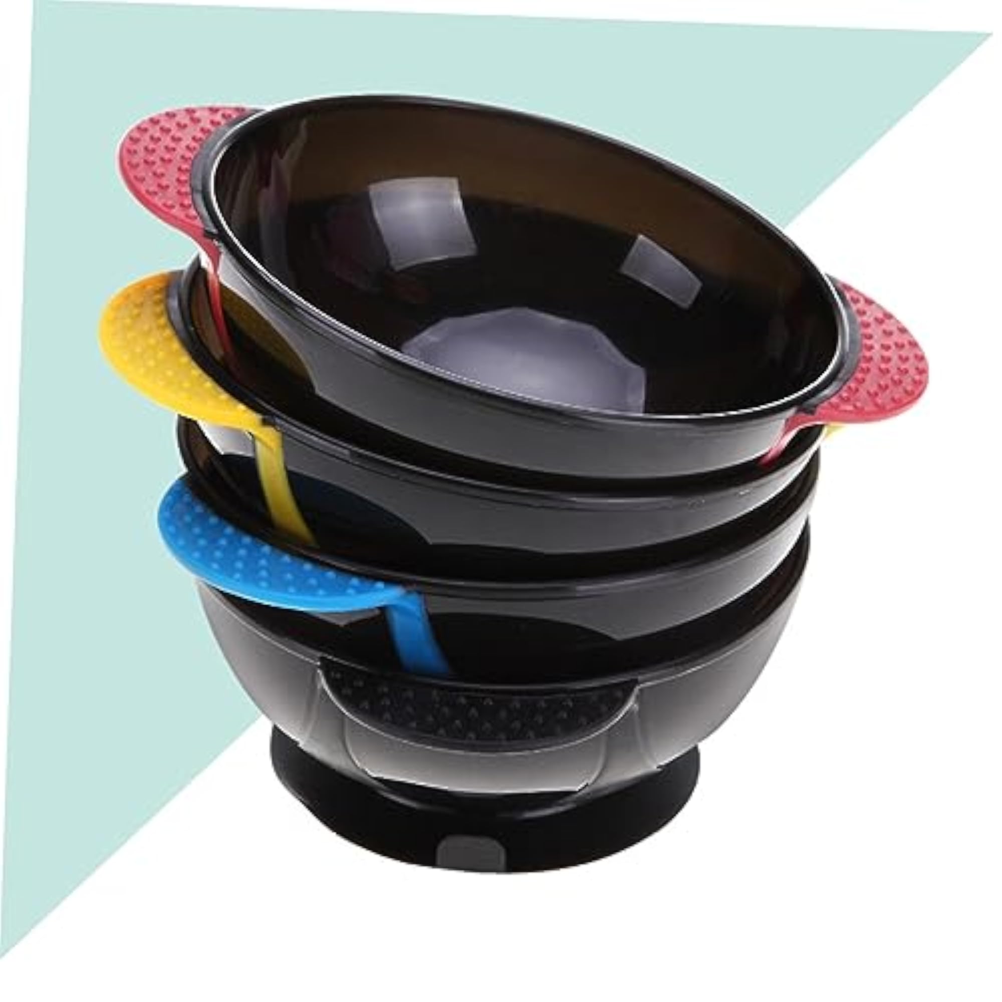 4pcs Washable Reusable Hair Mixing Bowls