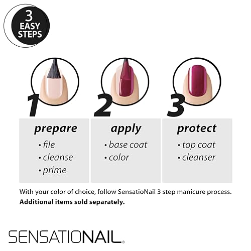 Kit de Esmaltes de Gel Multicolor Sensationail 10 Piezas miniatura 5