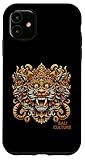 Installation facile Barong Bali Masque Indonésie Voyage Bali Culture Lover Coque pour iPhone 11