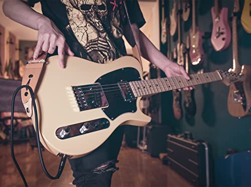 rayzm sangle de guitare avec trou pour câble et poche pour médiators, sangle en nylon pour guitare acoustique/guitare… - Les Beatles, Paul McCartney, John Lennon, RIngo Starr, George Harrison rayzm sangle de guitare avec trou pour câble et poche pour médiators, sangle en nylon pour guitare acoustique/guitare… – Image 6
