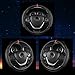 Carbon Fiber Steering Wheel Cover, Universal 15 inch Breathable Microfiber Leather Steering Wheel Covers for Men and Women, Anti Slip Car Interior Accessories, Black