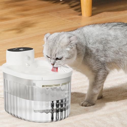 Fuente de agua automática para gatos y perros 3000ml miniatura 3