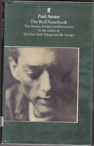 The red notebook and other writings 0571174329 Book Cover