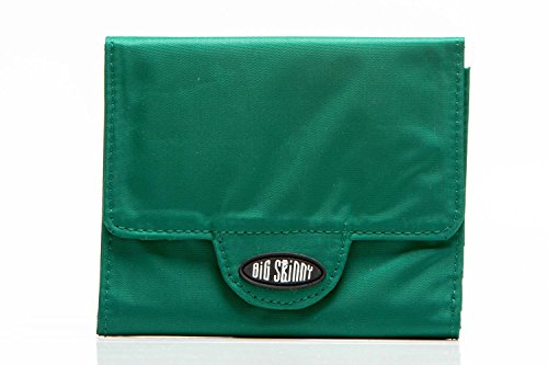 Big Skinny Women's Trixie Tri-Fold Slim Wallet, Holds Up To 30 Cards, Verdant Green #TOP11