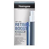 Neutrogena Retinol Boost Nachtcreme (50ml), schnell einziehende Anti-Age Gesichtspflege Creme mit Retinol, Myrtenblatt-Extrakt & Hyaluronsäure, Gesichtscreme für jünger & gesund aussehende Haut