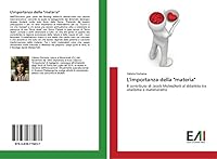 L'importanza della materia 3639775031 Book Cover