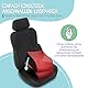 HiTS4Kids Kindersitz fürs Auto (Rot) – Praktisch, komfortabel und sicher – Geprüfte Sicherheit nach Kindersitznorm R129 – Kindersitz 135-150cm – kompakt und unkompliziert