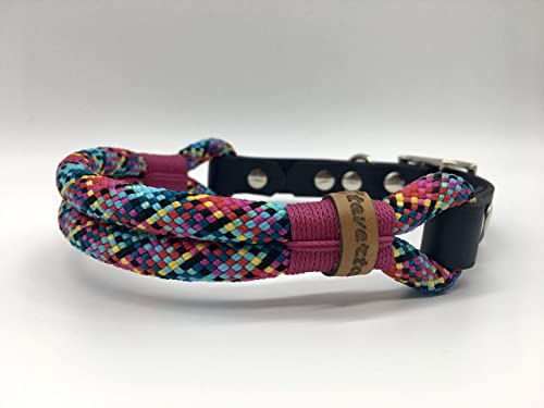 Stevertau'Oh Girl' verstellbares Halsband mit Biothane Adapter