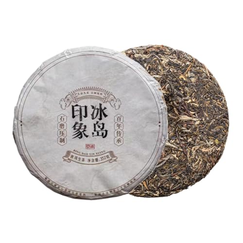 Thé Cru Pu'er Yunnan 357g galette de thé de Chine grand cru d'origine récolte de printemps