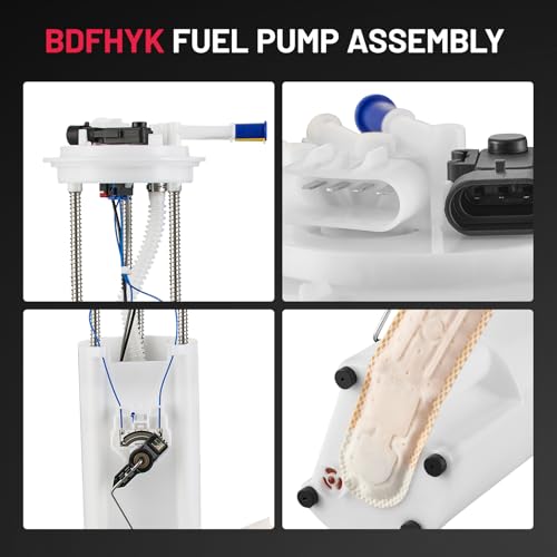 Image of BDFHYK Electric Fuel Pump Module Assembly Compatible with Chevrolet Express 1500 /Express 2500 /Express 3500, Compatible with GMC Savana 1500 /Savana 2500 /Savana 3500 1998-2002 4.3L V6 Replace E3971M