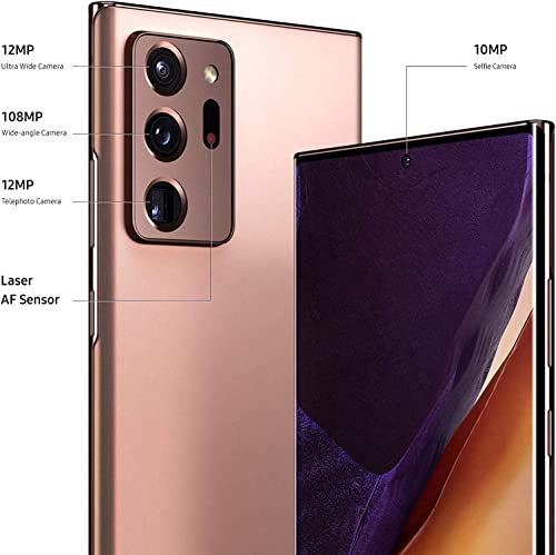Samsung Galaxy Note 20 Ultra 5G 128GB - Mystic Bronze - Gold - Unlocked (Renewed) Samsung Galaxy Note 20 Ultra 5G 128GB - Mystic Bronze - Gold - Unlocked (Renewed)