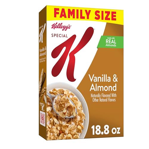 Special K Kellogg's Cereal, Vanilla Almond, 18.80 Ounce
