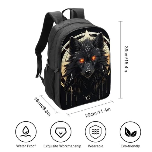 Mochila escolar infantil Wolf para excursiones y días de guardería 2