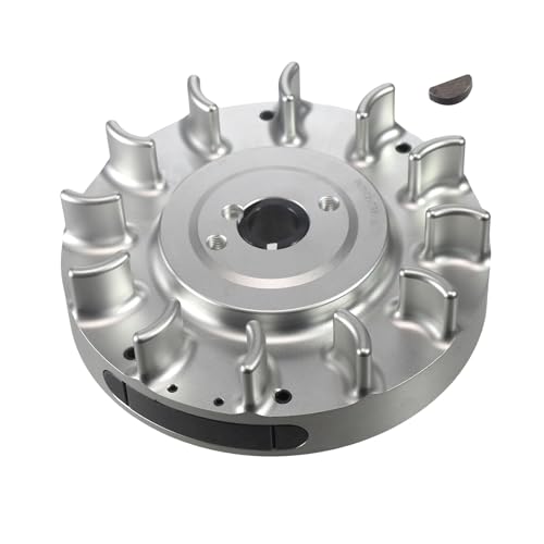 Billet Aluminum Flywheel For Predator 212cc Hemi OnlyTiming advance 24-38 degrees Silver