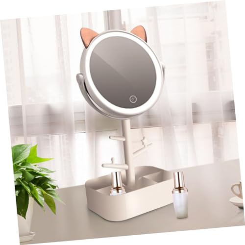 Espejo de maquillaje LED regulable con almacenamiento Ipetboom miniatura 5