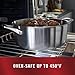 Calphalon Stainless Steel Kitchen Cookware, 11-Piece Pots and Pans Set with Stay-Cool Handles, Dishwasher & Oven Safe, Silver