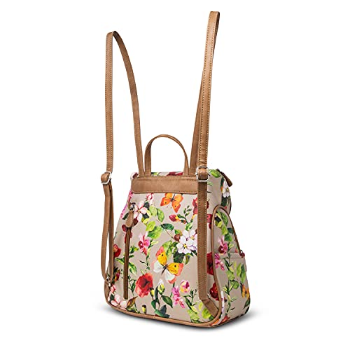 Multisac Womens Major Backpack, Butterfly/Nude, One Size Us #TOP2
