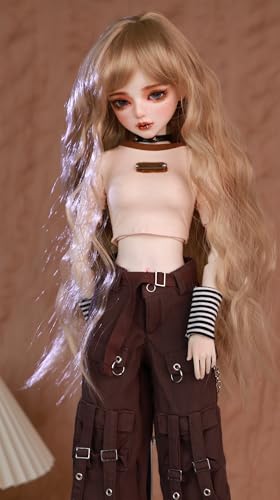 Muñeca BJDDOLL estilo BJD con maquillaje, 56 cm miniatura 5