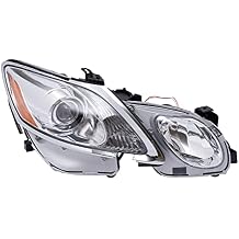 Left/Right Front HID Xenon Headlamp Assembly for Lexus GS Series GS300/GS350/GS430/GS450h/GS460 2006-2011 Driver/Passenger Headlamps Direct Replacement Headlamp Assembly 1*Right Side Headlight
